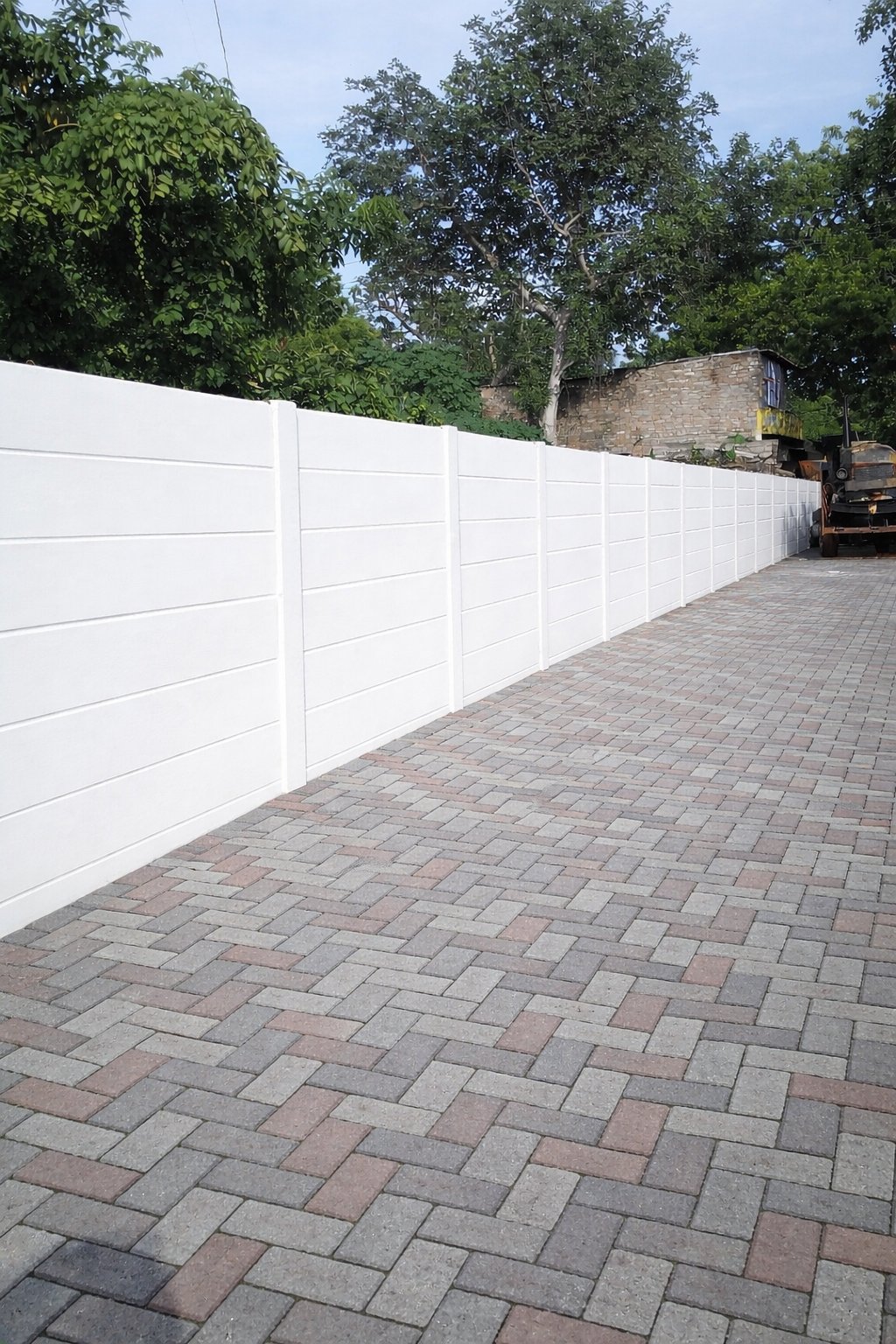Boundary Wall Installation 2